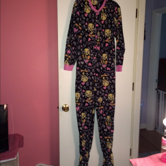 Looney tunes feet PJ's