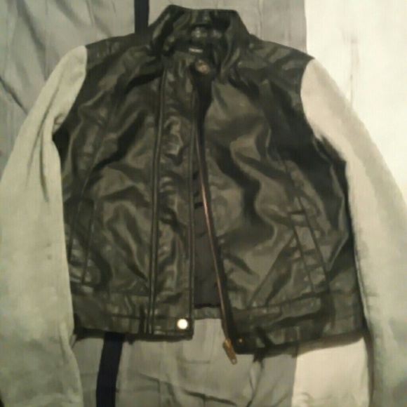 A leather jacket