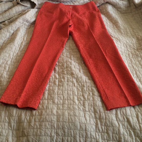 Leopard crop pants