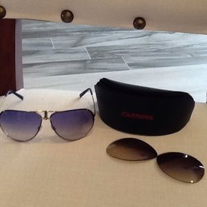 Carrera sunglasses.