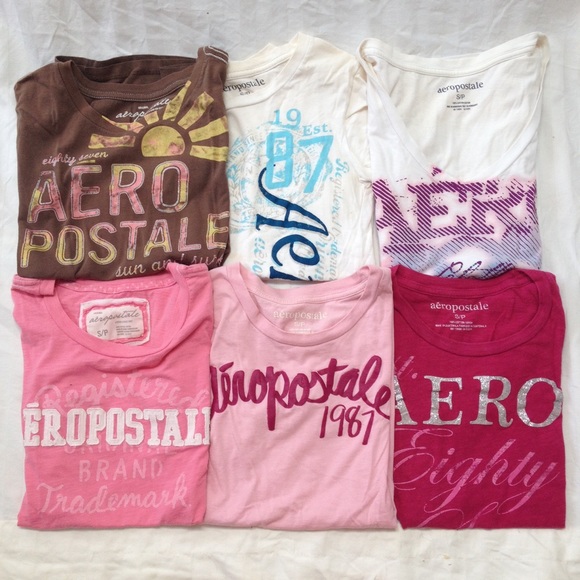 Aeropostale Graphic Tees