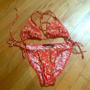 French Connection string bikini