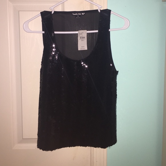 Sequin Tank Top