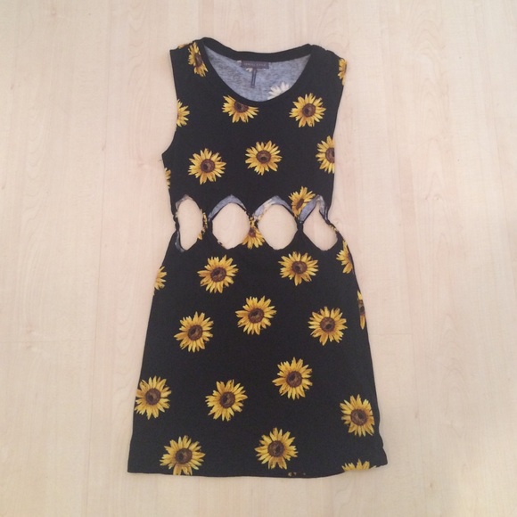 Kendall and Kylie dress with cut outs