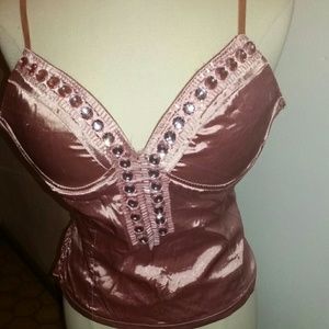 Bustier top pink