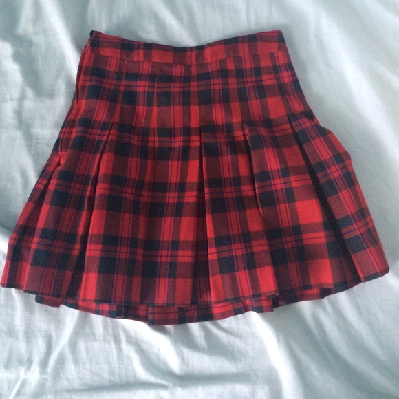 Plaid Skirt