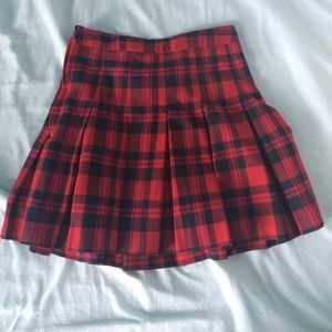 Plaid Skirt