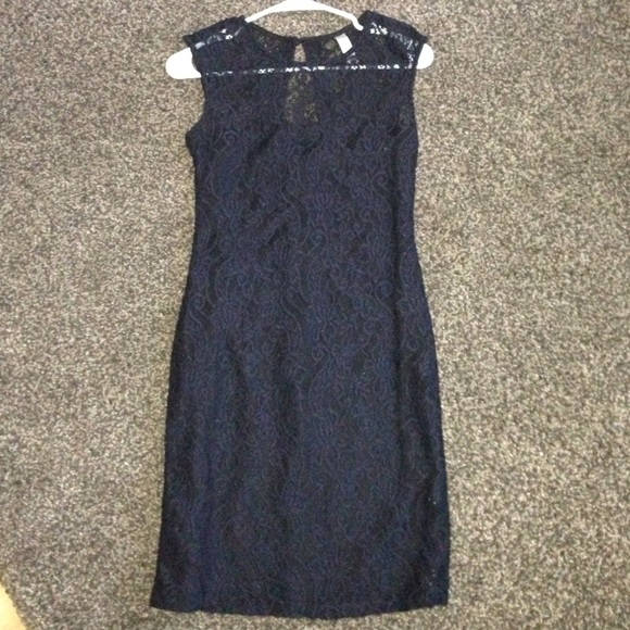 Lace Little Black Dress - Picture 1 of 3