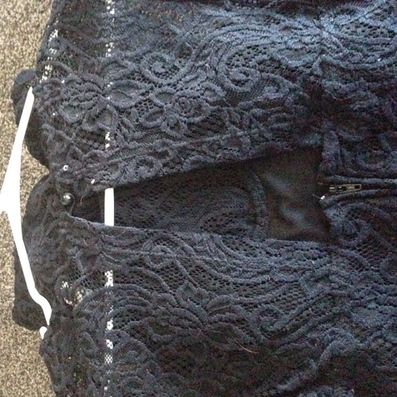 Lace Little Black Dress - Picture 3 of 3