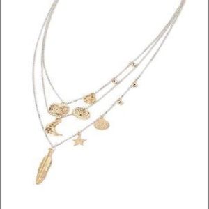 Forever 21 Three Layer Necklace