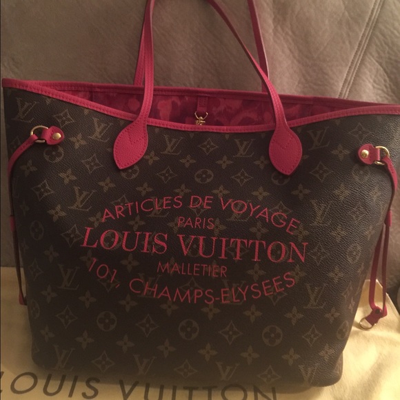 Louis Vuitton Ikat MM Indian rose!