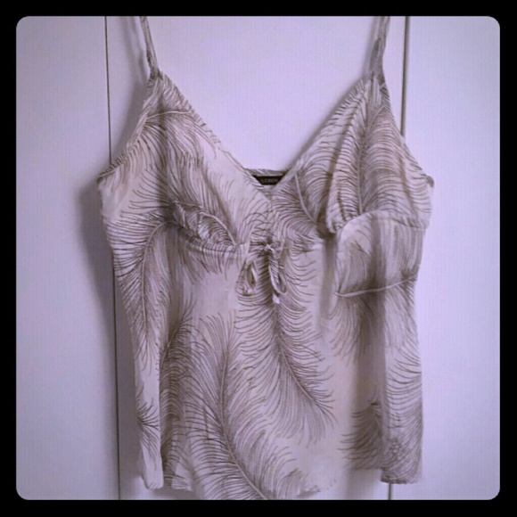 Jcrew Silk sleeveless blouse size small HO 05