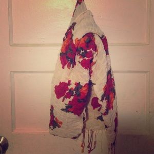 Floral scarf