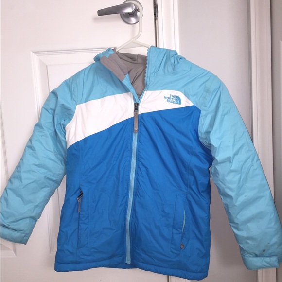 Blue North Face Coat