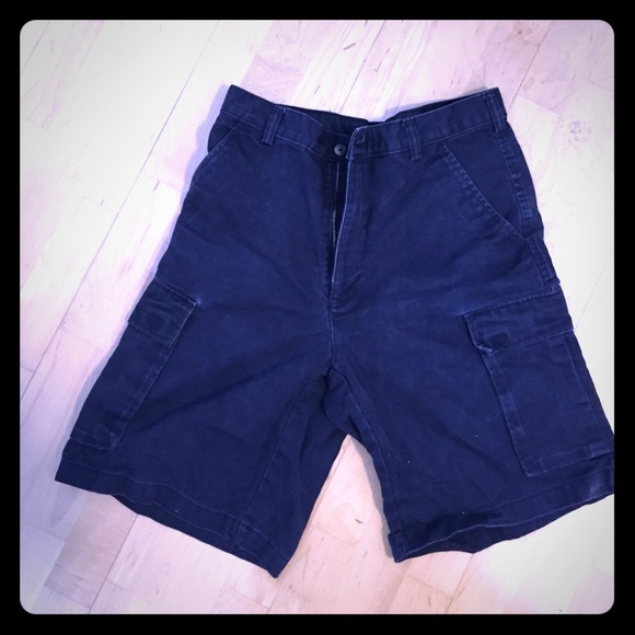 Blue shorts