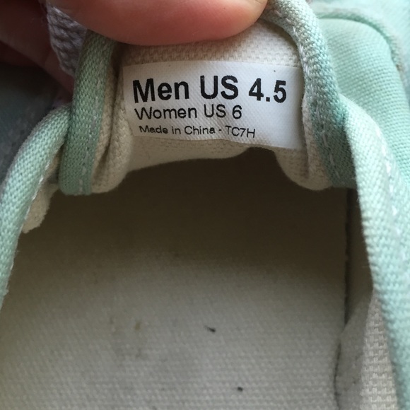 Mint Vans 💚 - Picture 2 of 3