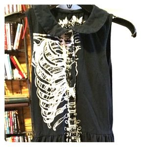 Iron Fist half skeleton dress
