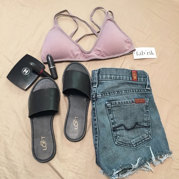 Fab'rik Other - TAUPE fab'rik Cross Back Bralette