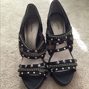 Black open toe shoes ❗️❗️ONE DAY SALE ❗️❗️