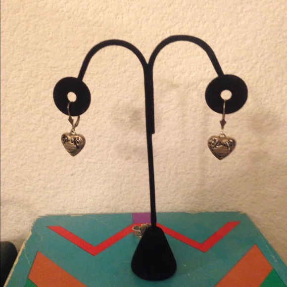 Genuine Harley Davidson earrings and toe ring