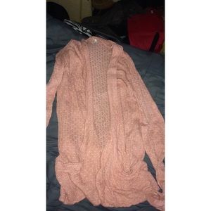 Blush cozy cardigan