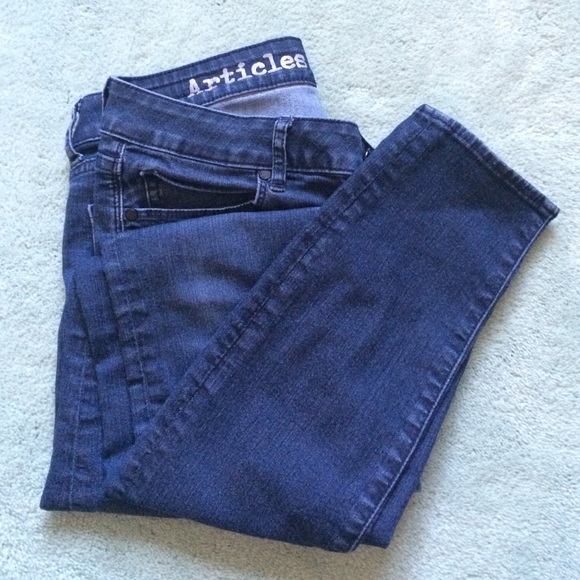 Dark blue skinny jeans - Picture 1 of 4