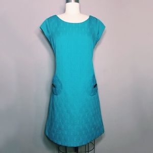 Cerulean Blue Mod Dress