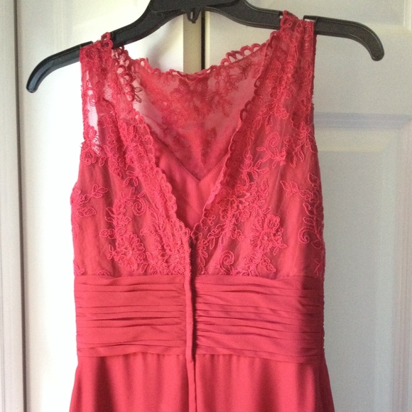 Red Illusion Formal/Prom Dress - Picture 2 of 4