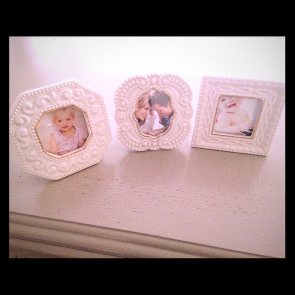 Lenox Other - Set of 3 Lenox China & gold frames