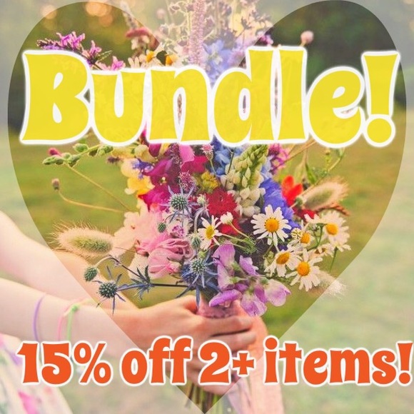 All bundles of 2+ items are 15% off!