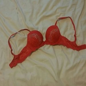 Push Up Red Bra
