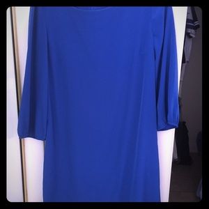 Royal blue dress