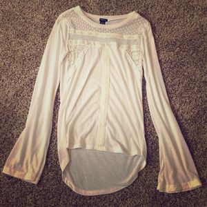 Long sleeve white shirt
