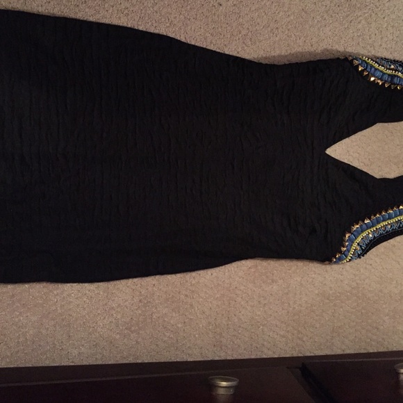 Beyoncé x H&M black embellished dress - Picture 3 of 4