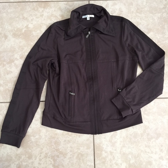 CAbi Tech Jacket Brown Medium New