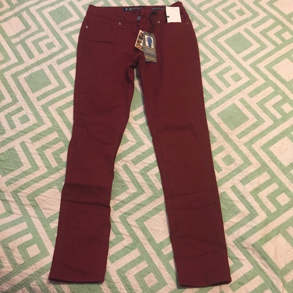 Maroon Jeans *sold Locally* - Picture 2 of 4