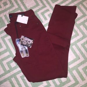 Maroon Jeans *sold Locally*
