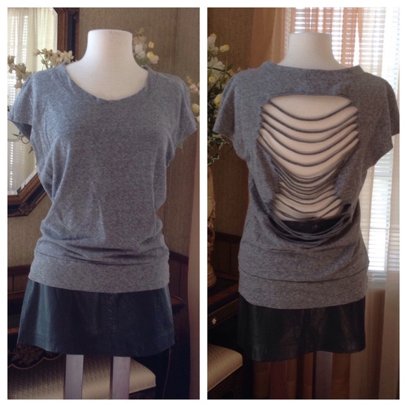 bebe Tops - Bebe muscle top with open back.