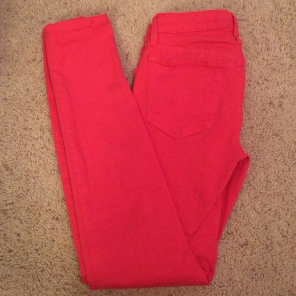 Coral Joe's Jeans
