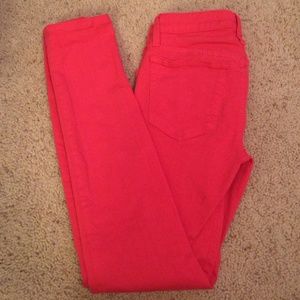 Coral Joe's Jeans