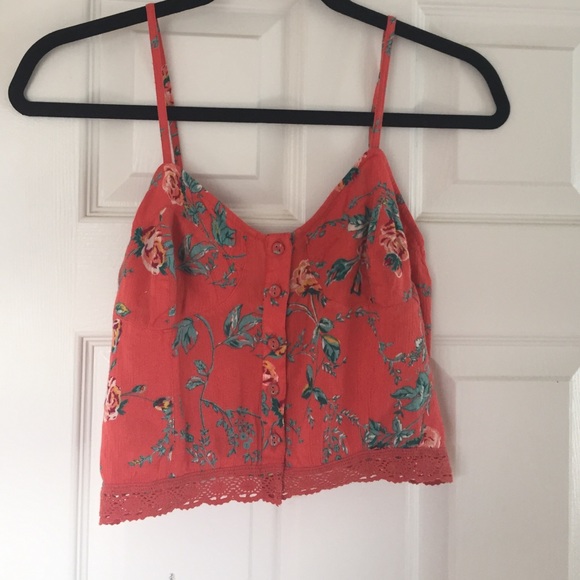 Billabong printed crop top