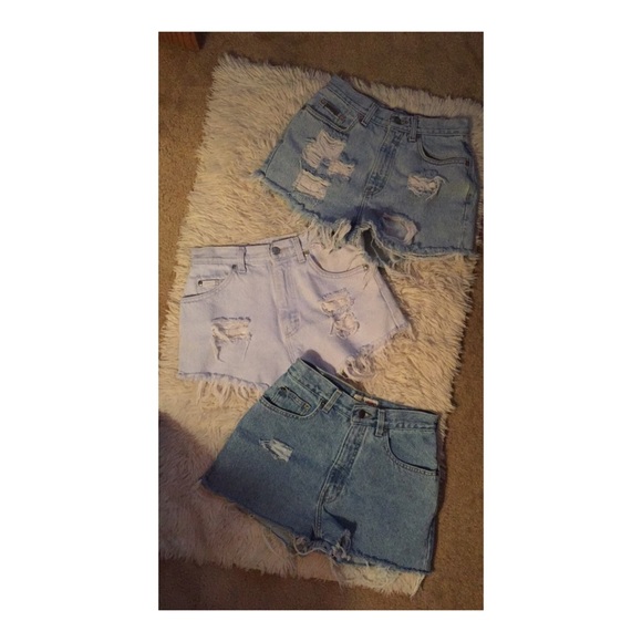 Handmade high waisted shorts - Picture 3 of 6