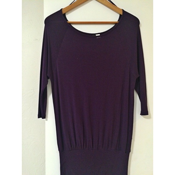 Plum Purple TShirt Dress H&M