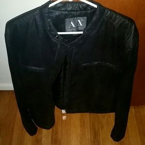 Leather jacket never been worn
