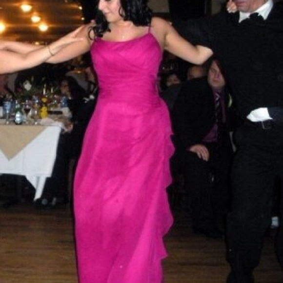 Impression Bridal Fuschia Gown