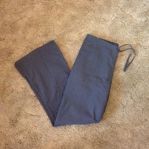 Dark gray scrub pants