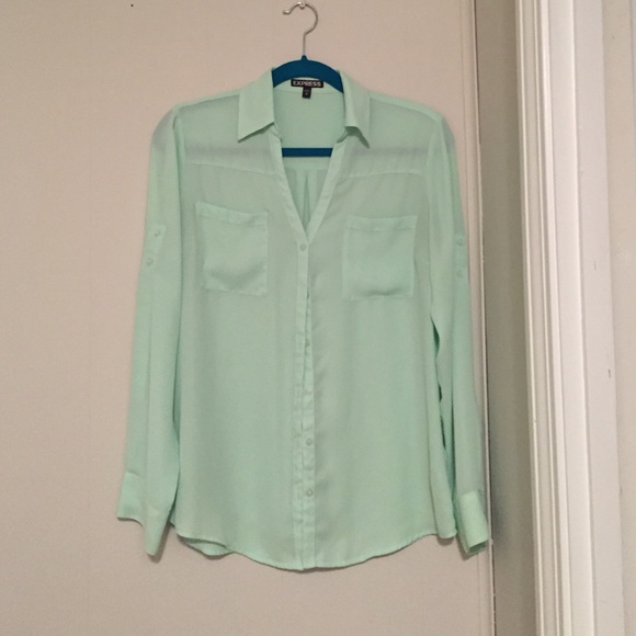 Express mint portofino top! HOST PICK! Price drop!