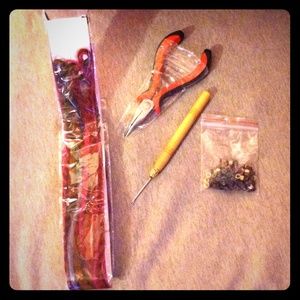 Faux Feathers for Hair Set