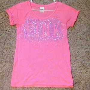 PINK Victoria secret scoop neck T-shirt