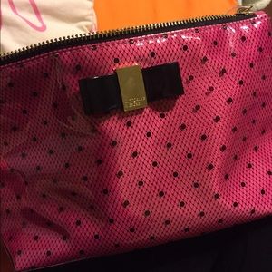 VS poka dot bow makeup bag